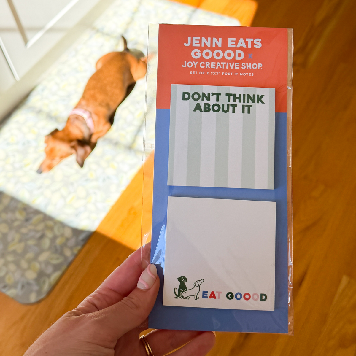 JCS x Jenn Eats Goood Post-It Note Set