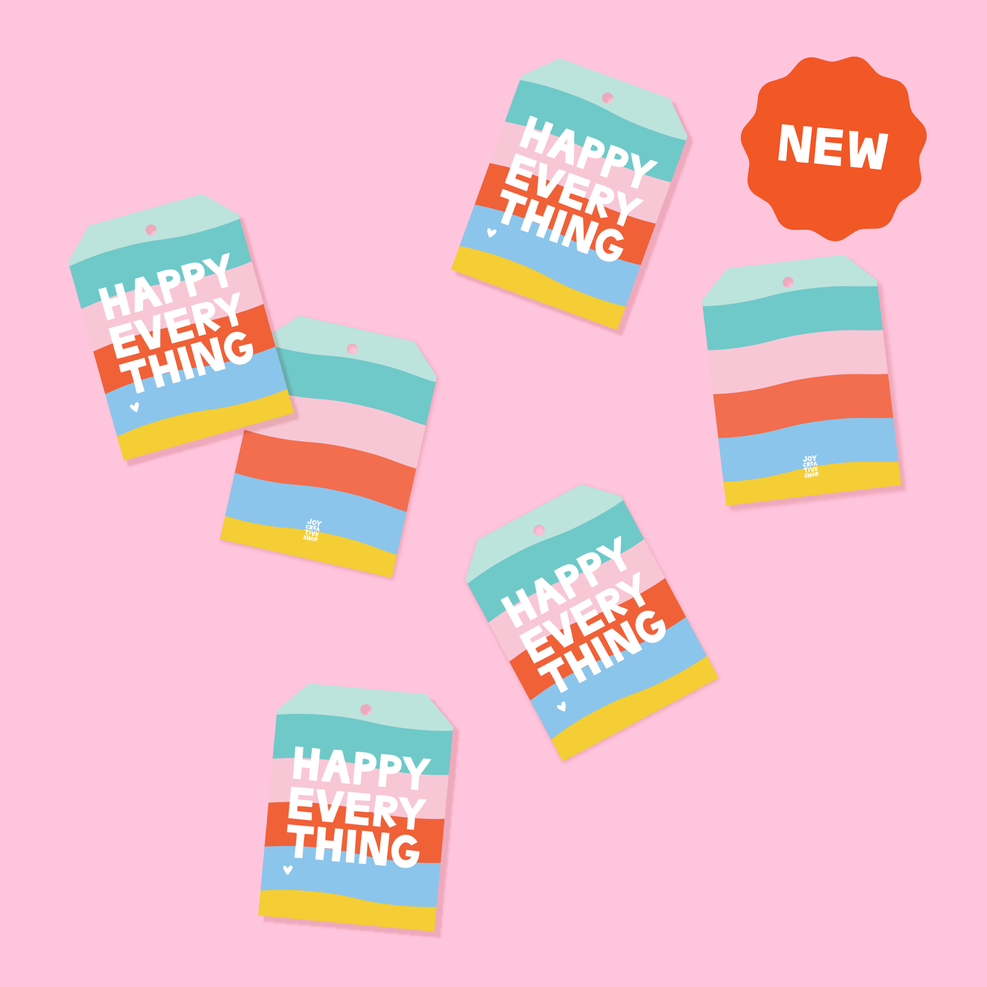 Spring Fling Happy Everything Gift Tags