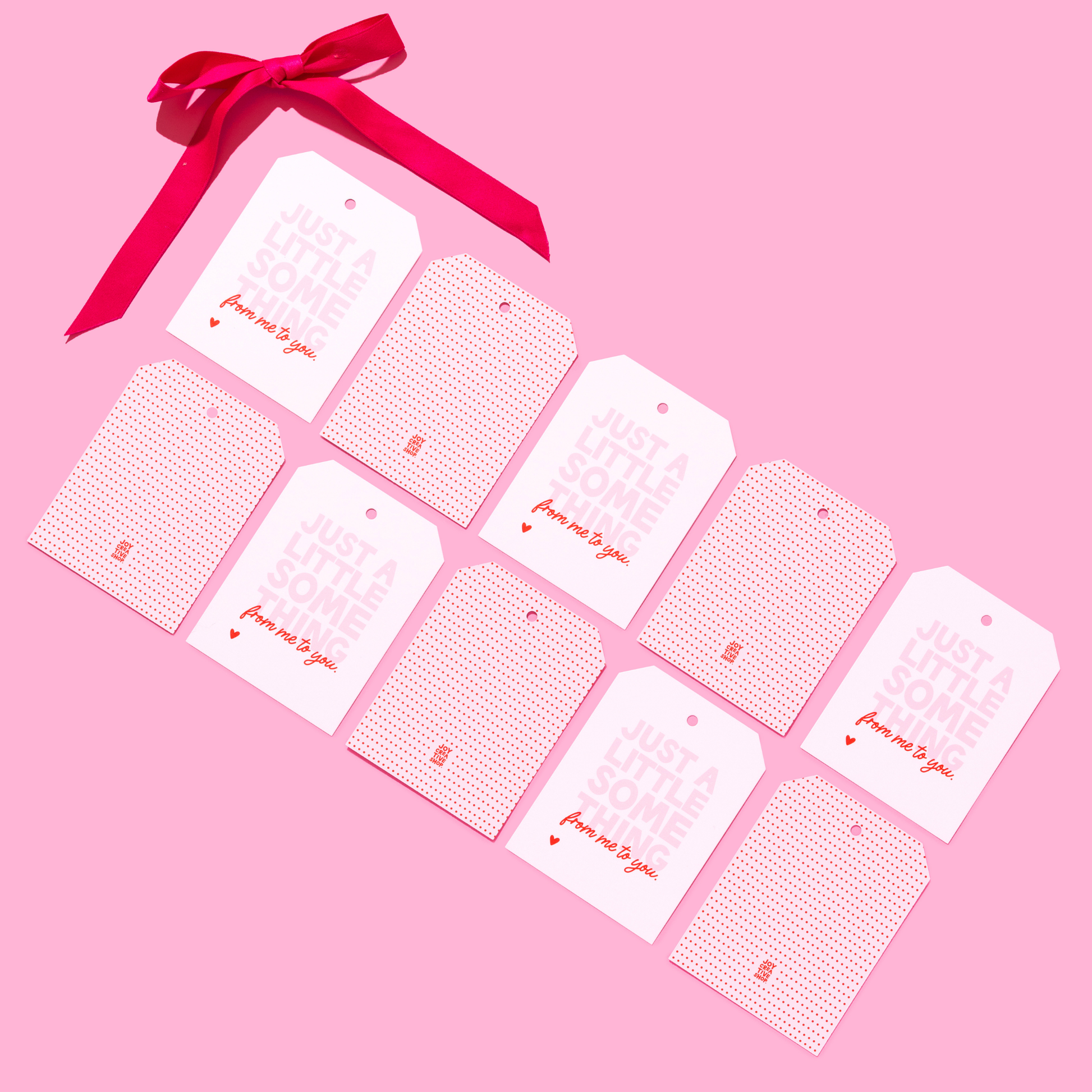 Valentine Just A Little Something Gift Tags