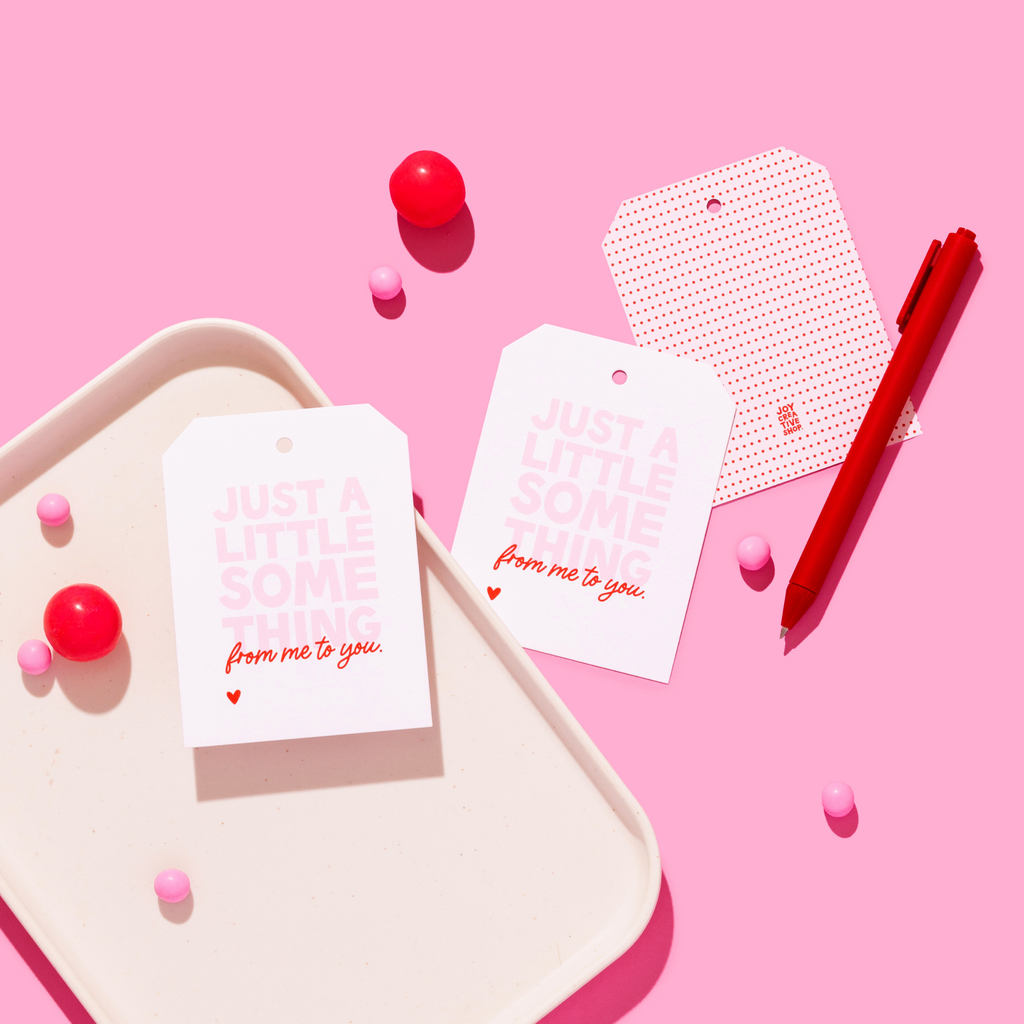 Valentine Just A Little Something Gift Tags