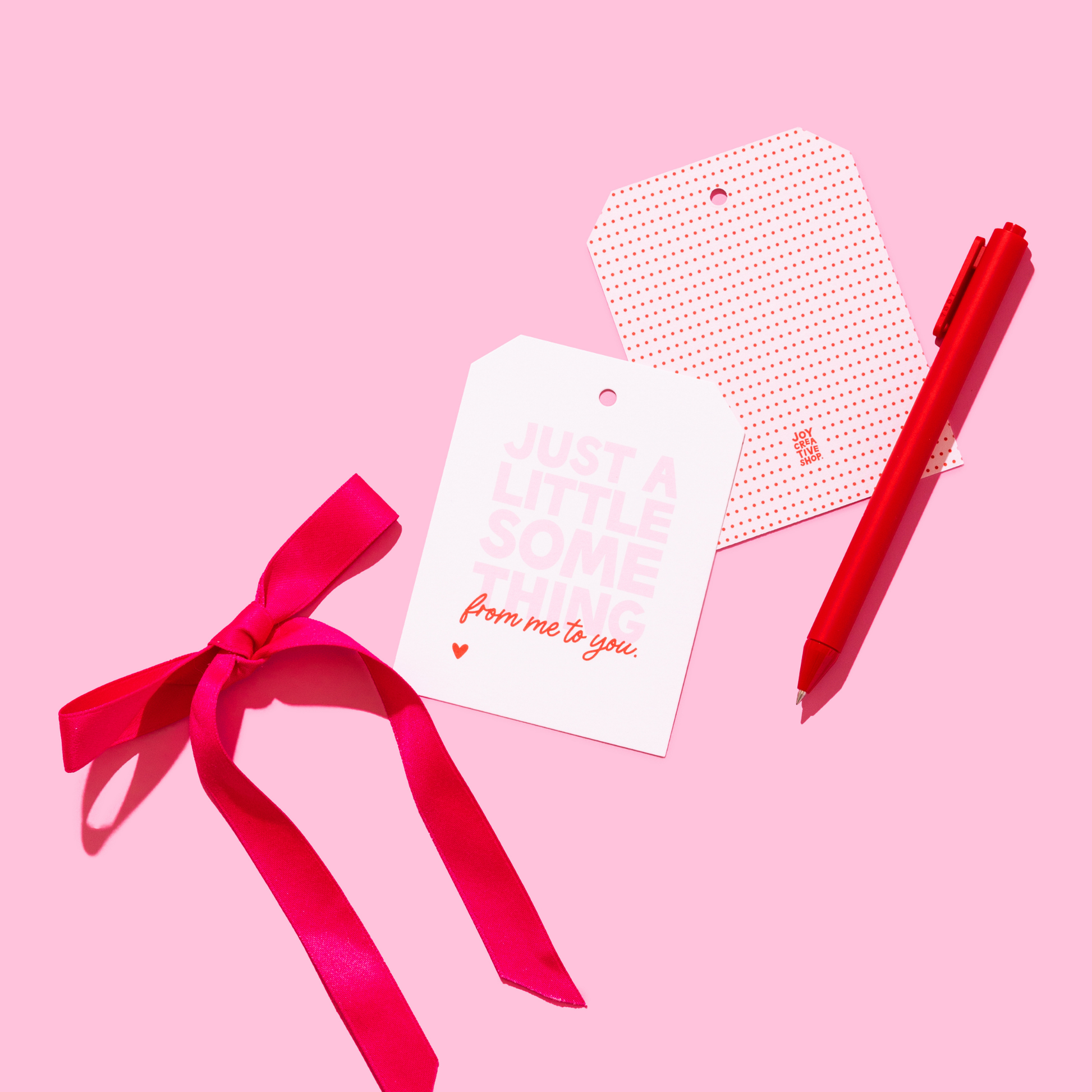 Valentine Just A Little Something Gift Tags