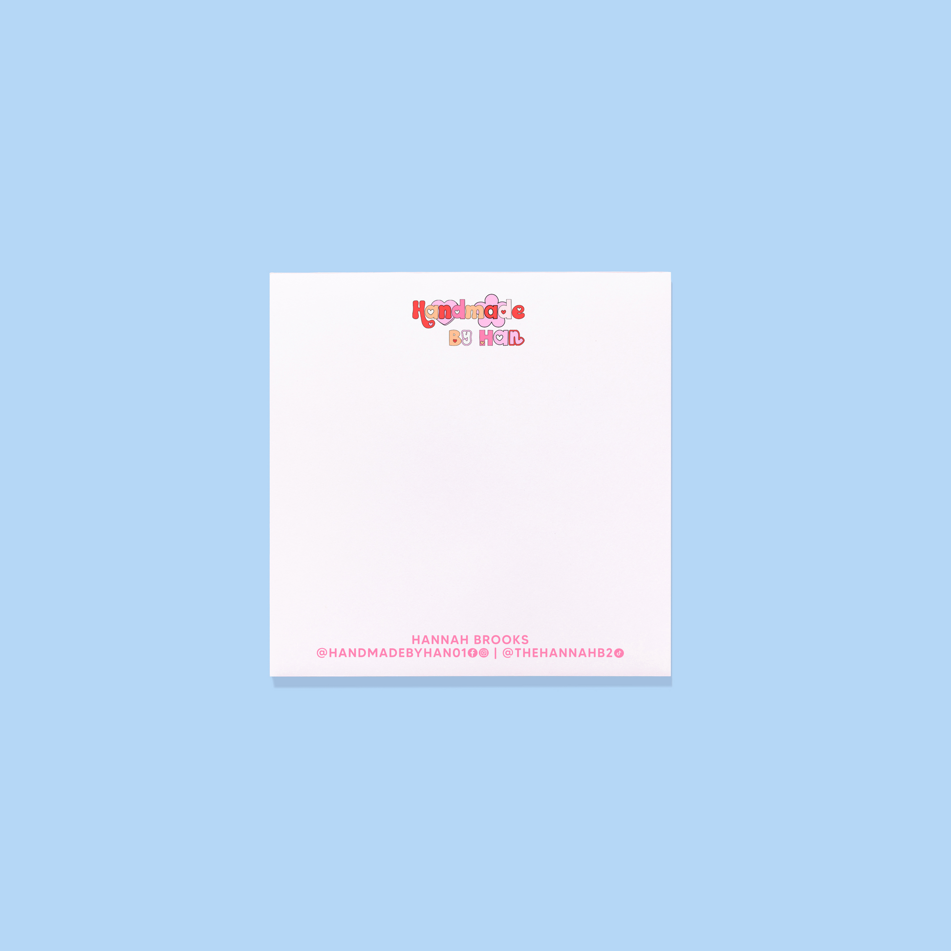 Personalized Branded Notepad