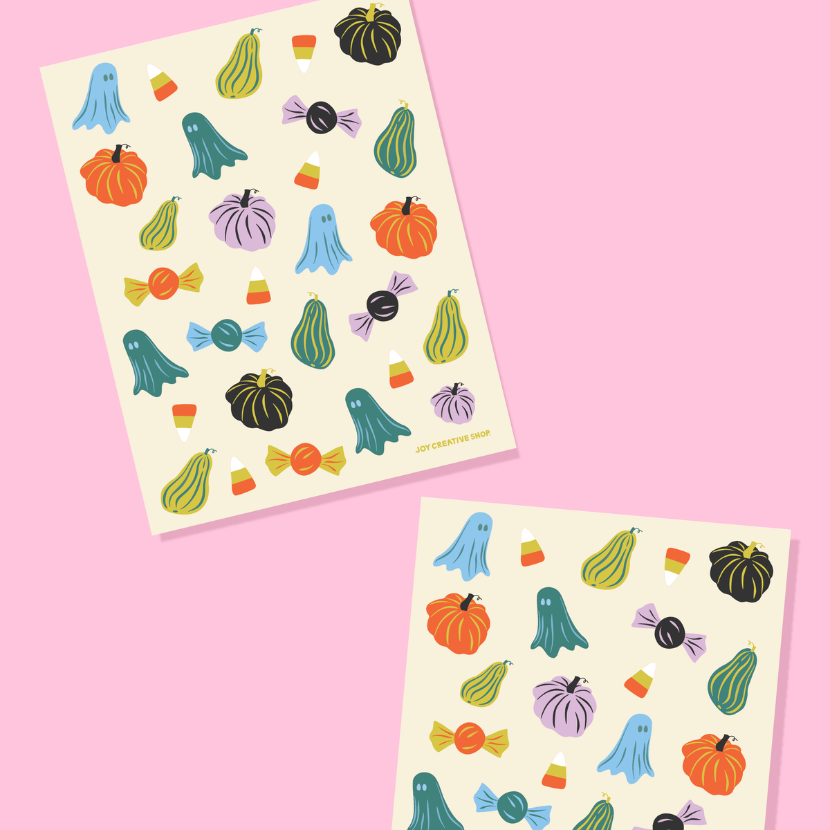 Fall & Halloween Sealing Stickers