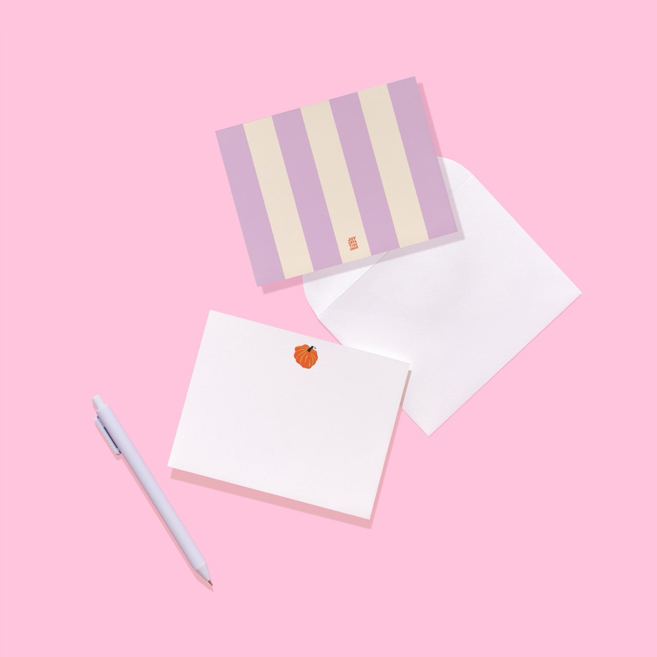 Fall & Halloween Pumpkin Stationery