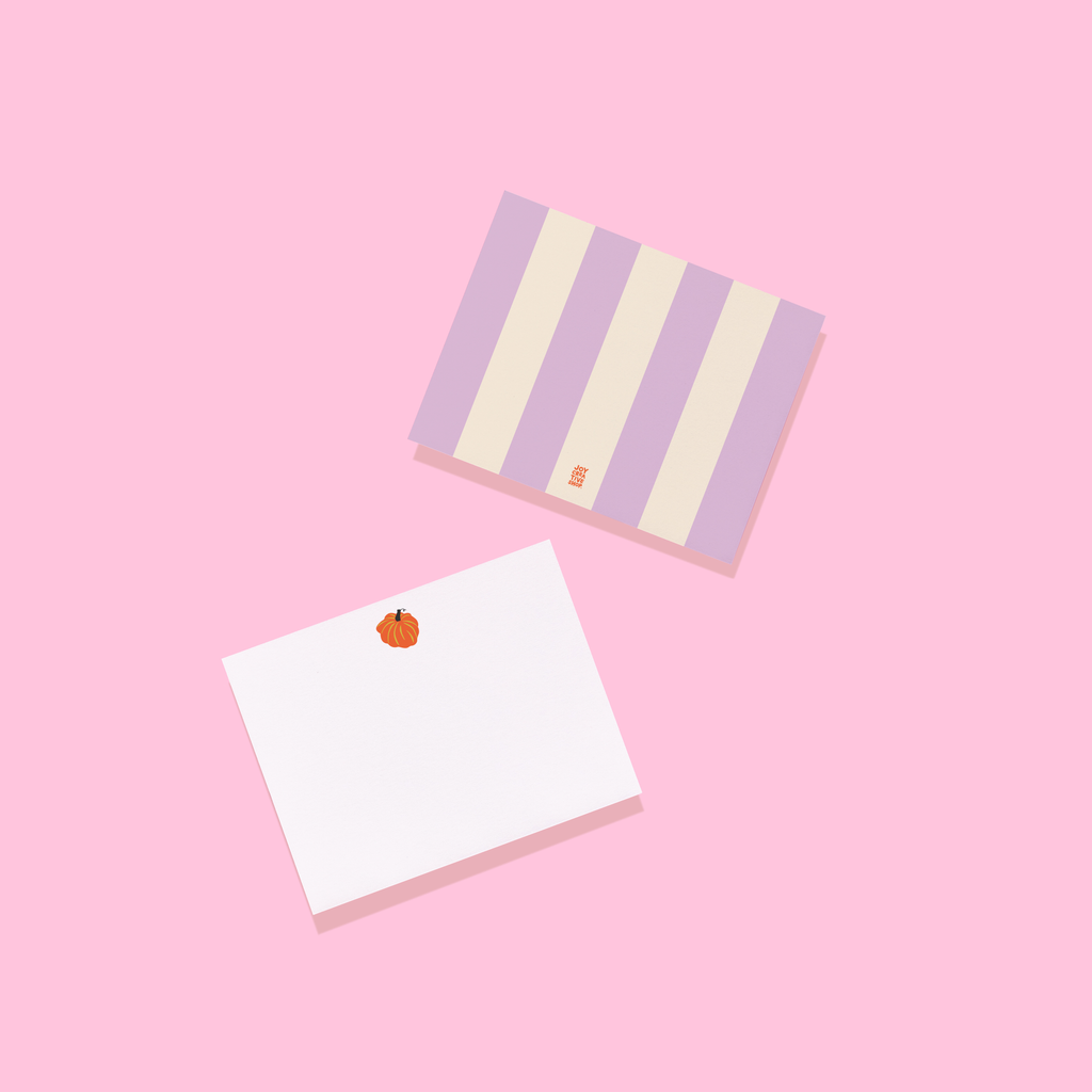 Fall & Halloween Pumpkin Stationery