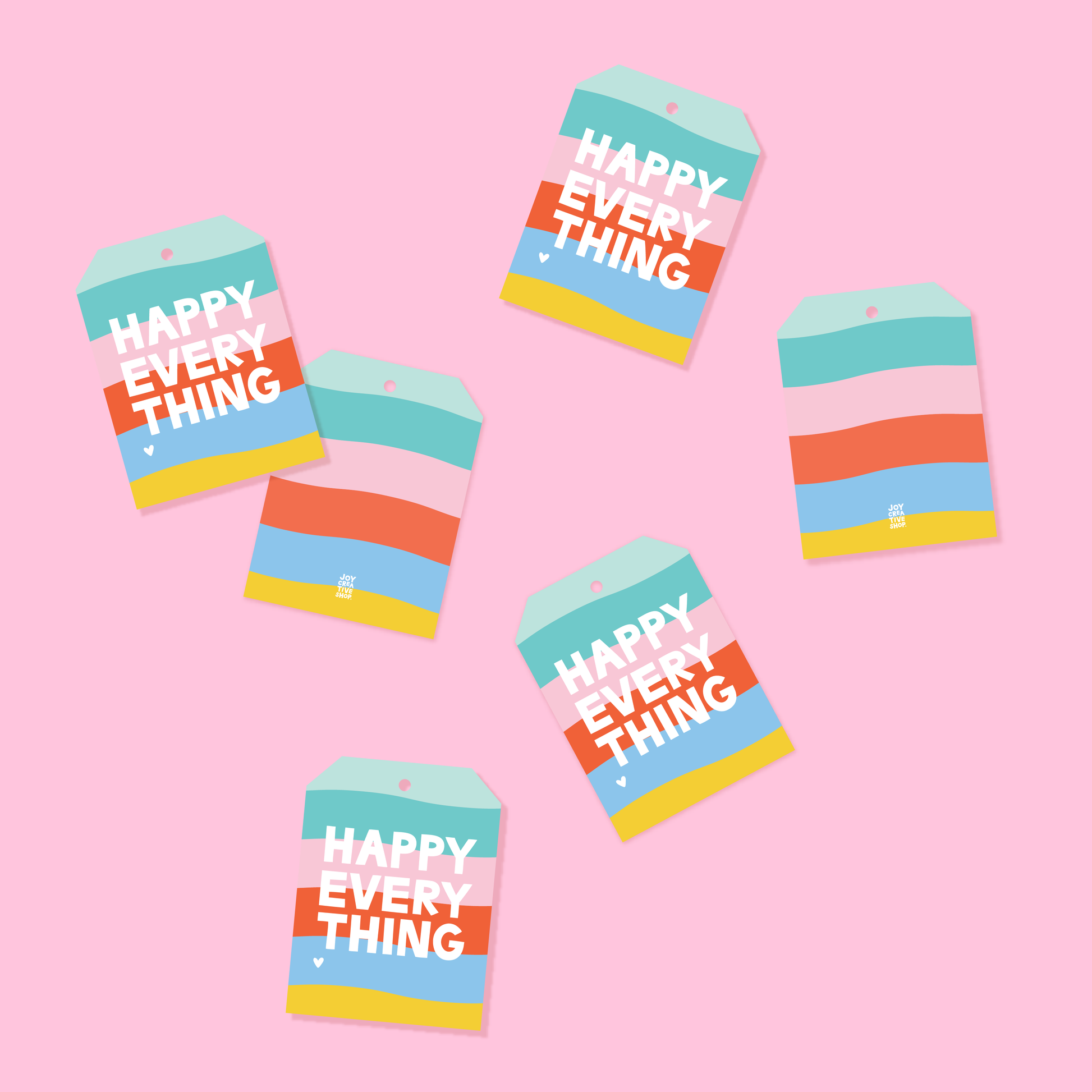 Spring Fling Happy Everything Gift Tags