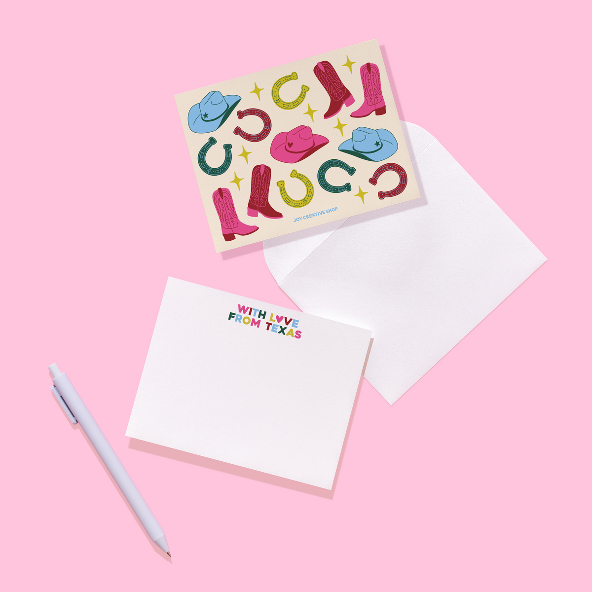 With Love from Texas Stationery