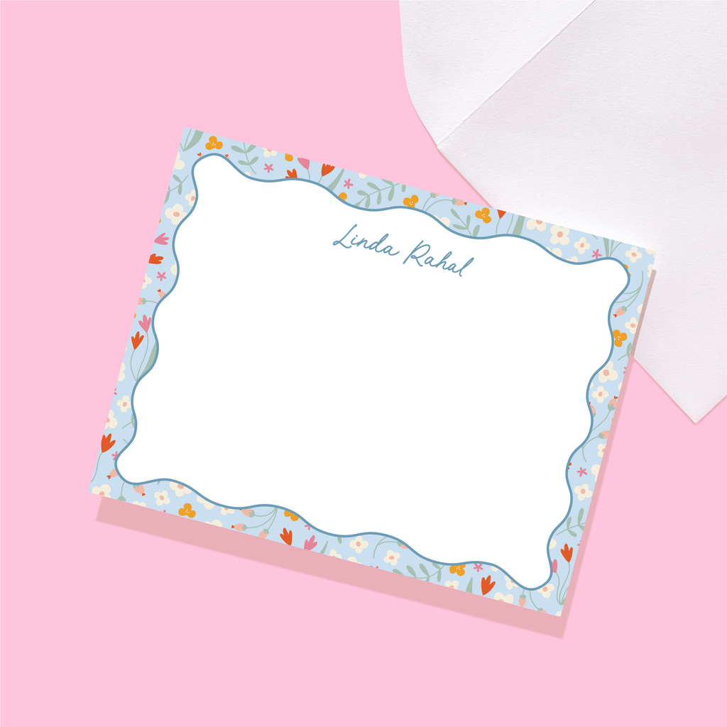 Floral Personalized Stationery