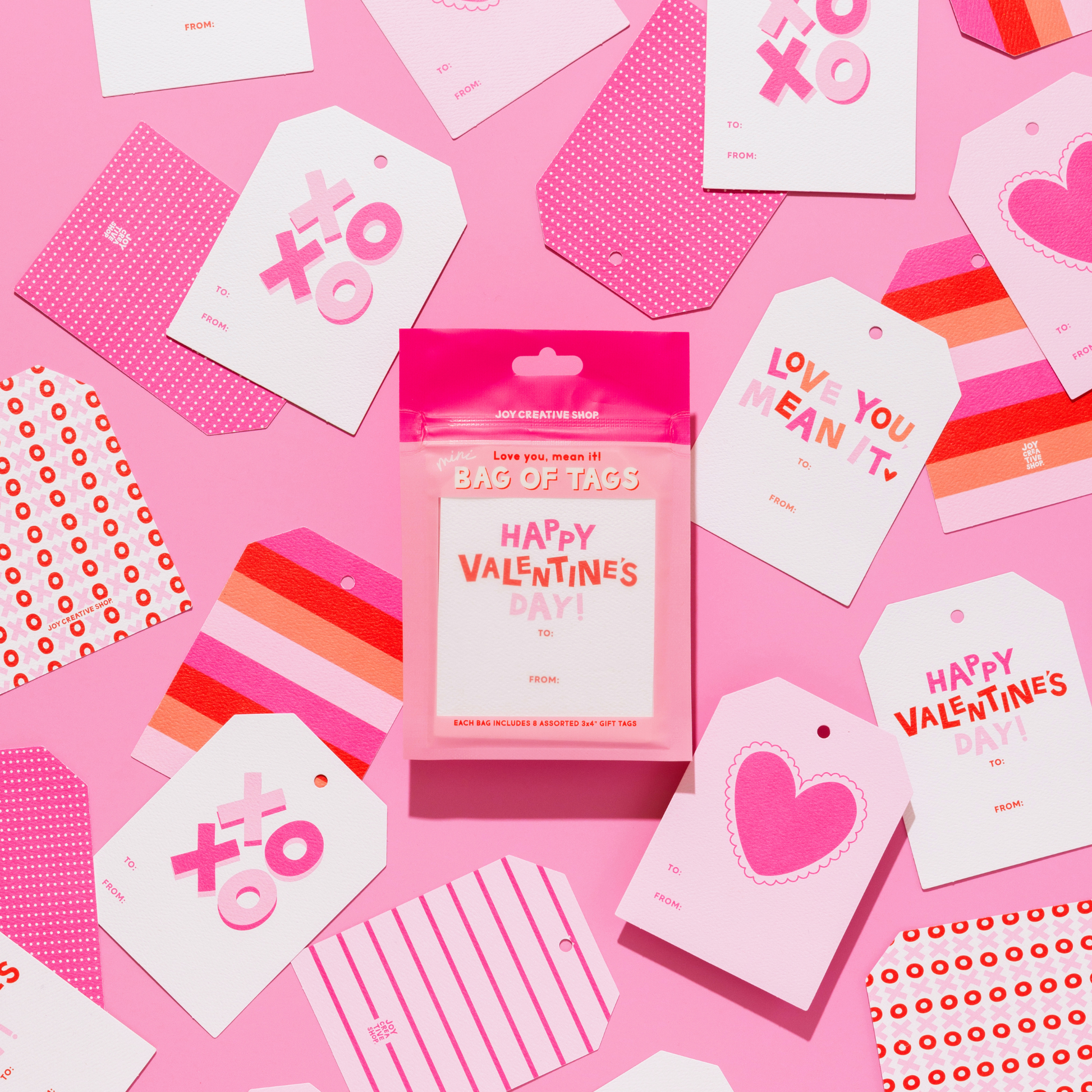 Mini Bag of Tags - Valentine's Day