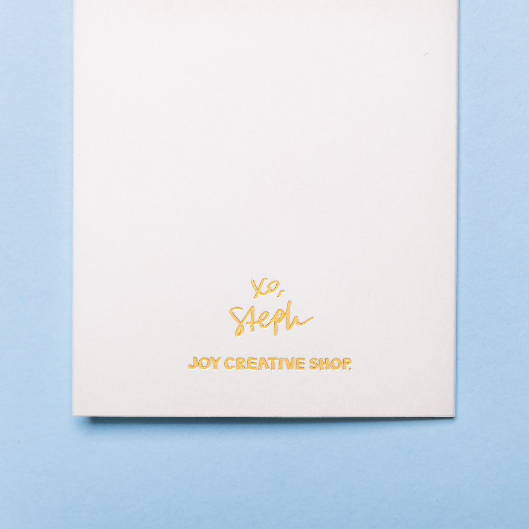 &quot;You are the Best&quot; Gold Foil Cards