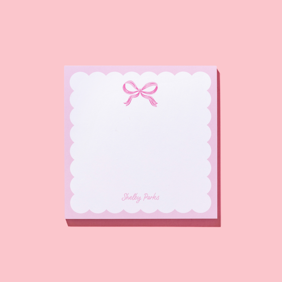 Bow Notepad JCS x Shelby Parks – Joy Creative Shop