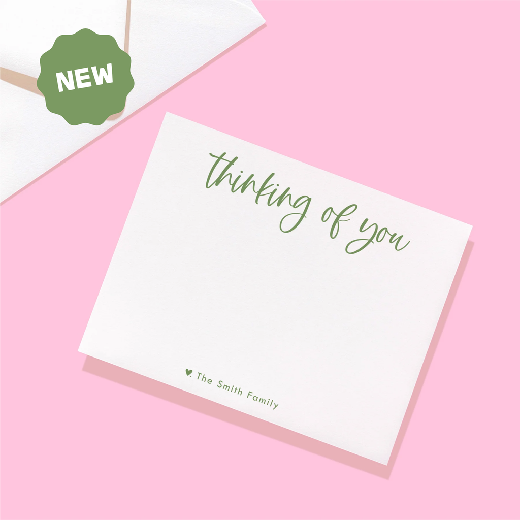 Thinking of You Personalized Stationery