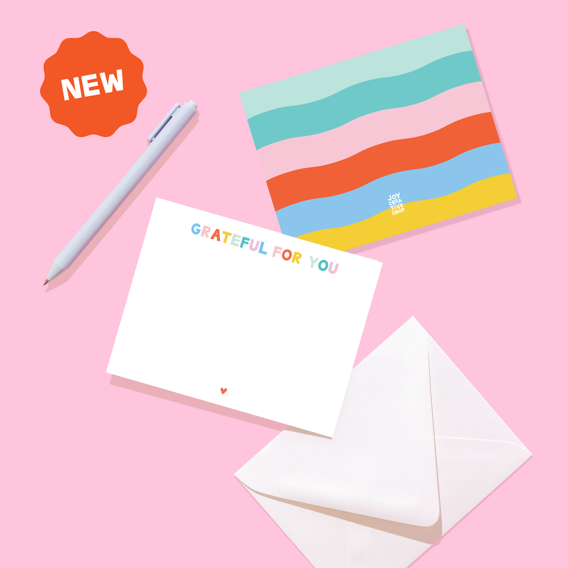 NEW Grateful for You Notecards