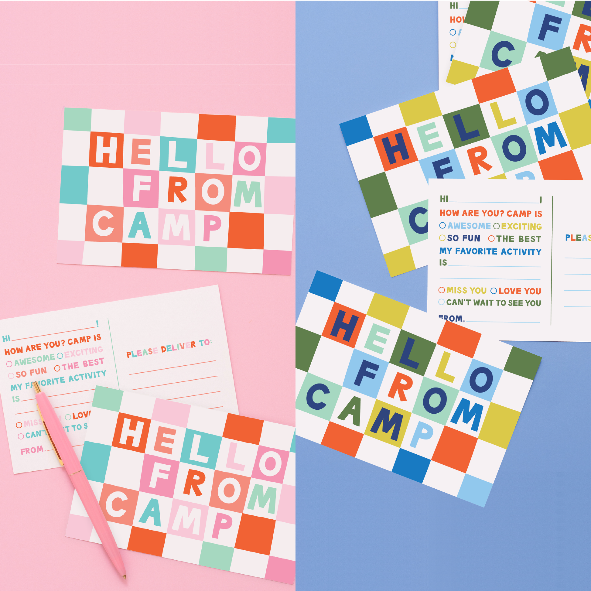 Camp Vibes Postcards