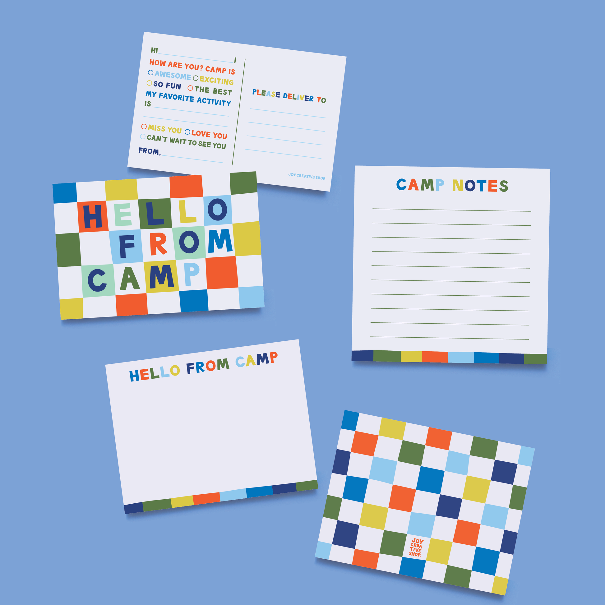 Camp Vibes Stationery Bundle