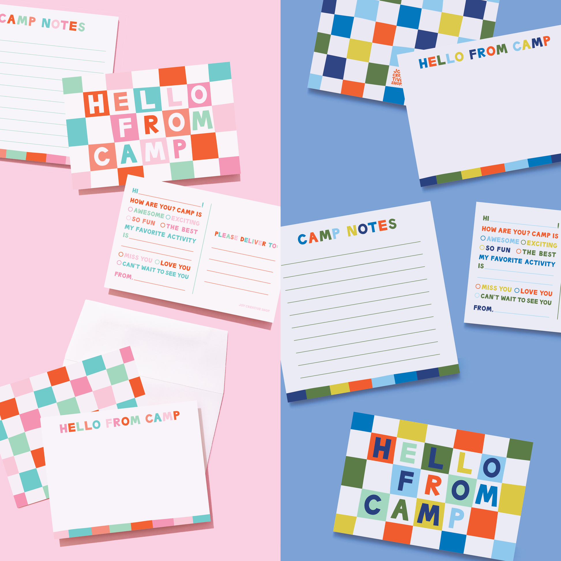 Camp Vibes Stationery Bundle