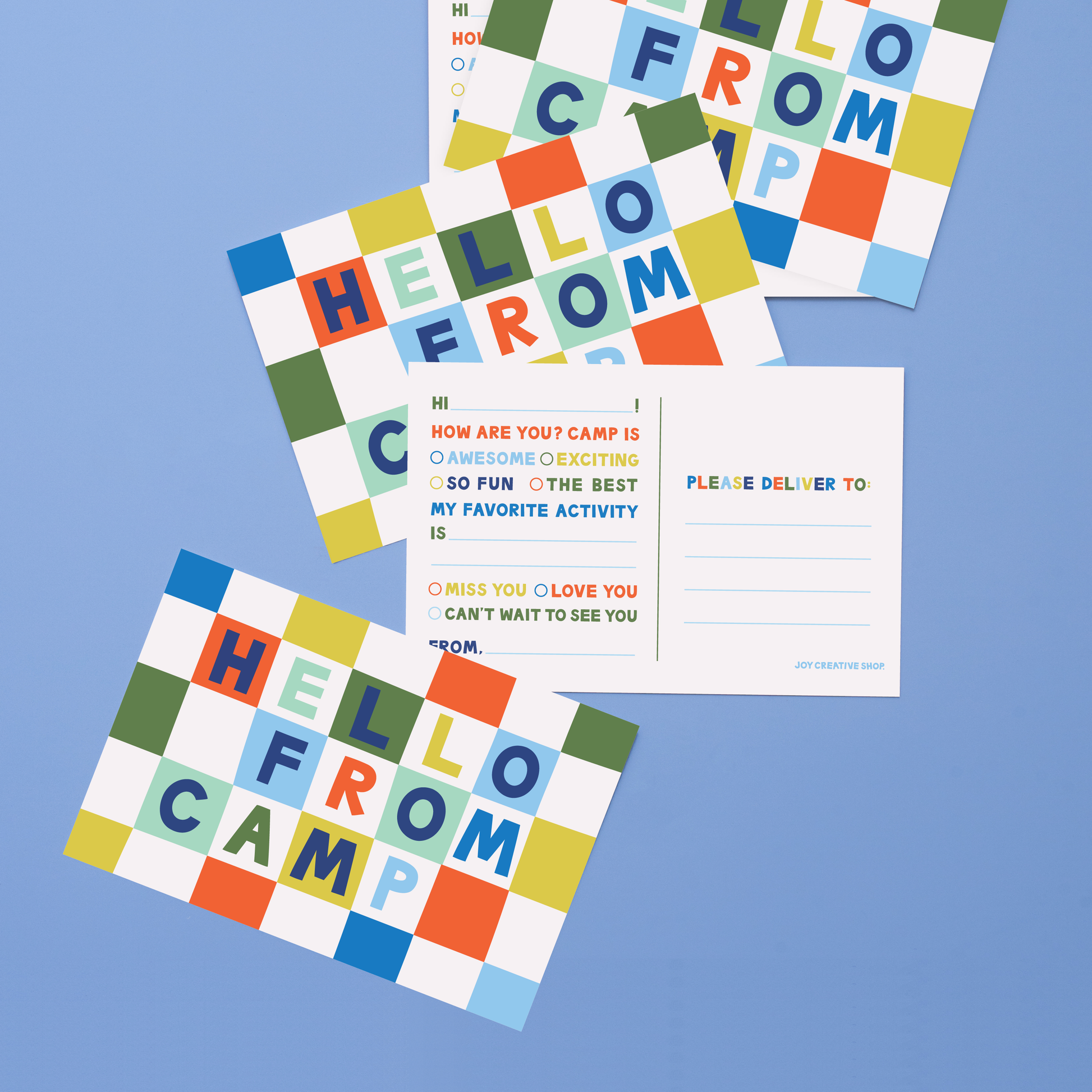 Camp Vibes Postcards