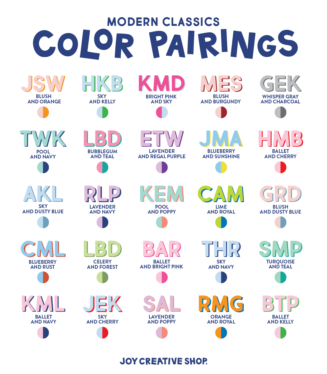 Modern Classics Monogram Notepad