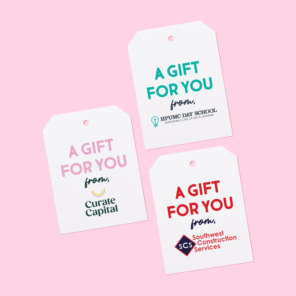 Personalized Branded A Gift For You Gift Tags