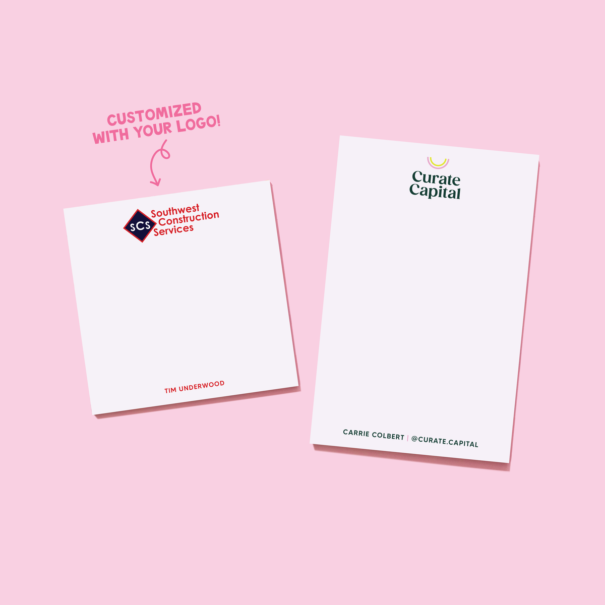 Personalized Branded Notepad