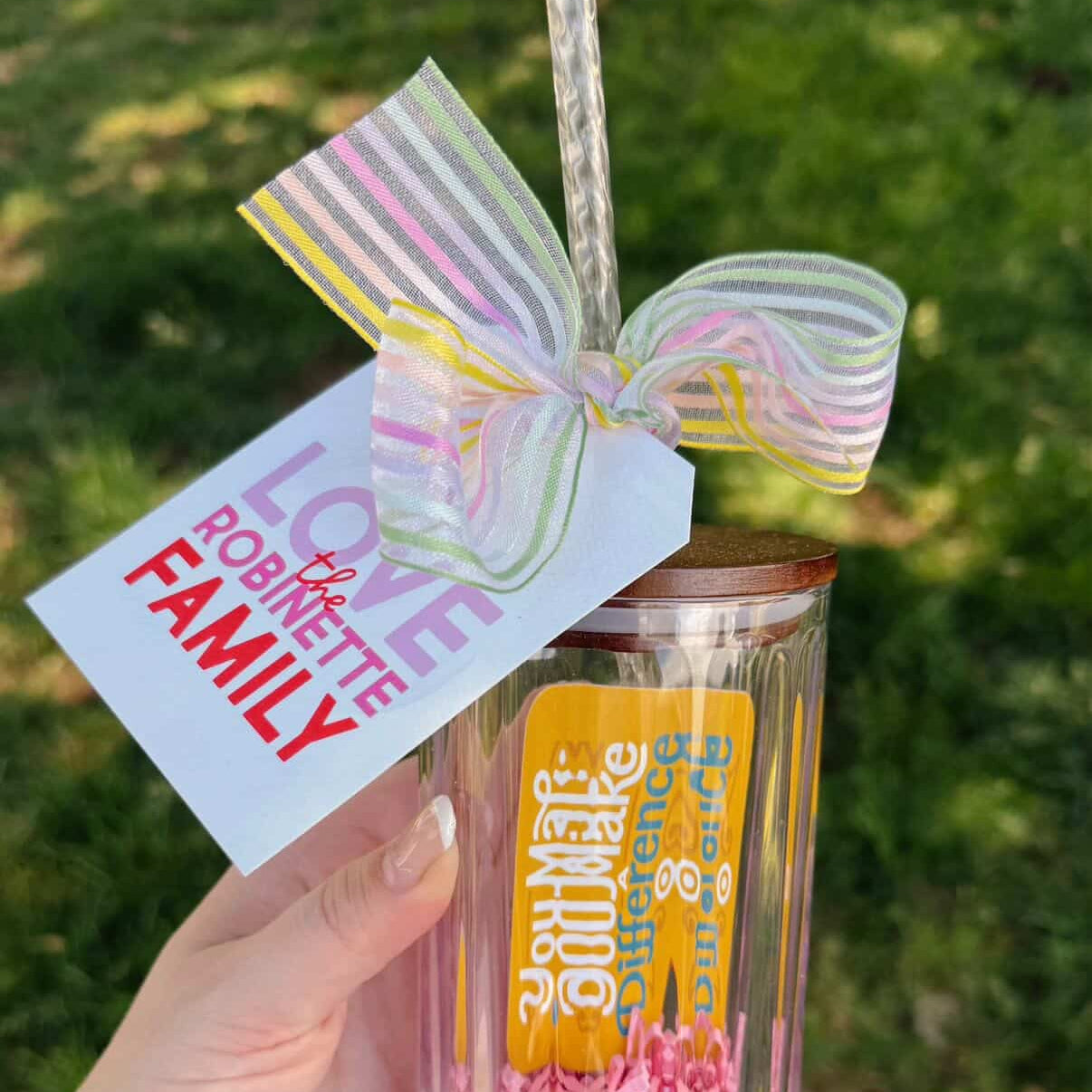 Stacked Family Gift Tags
