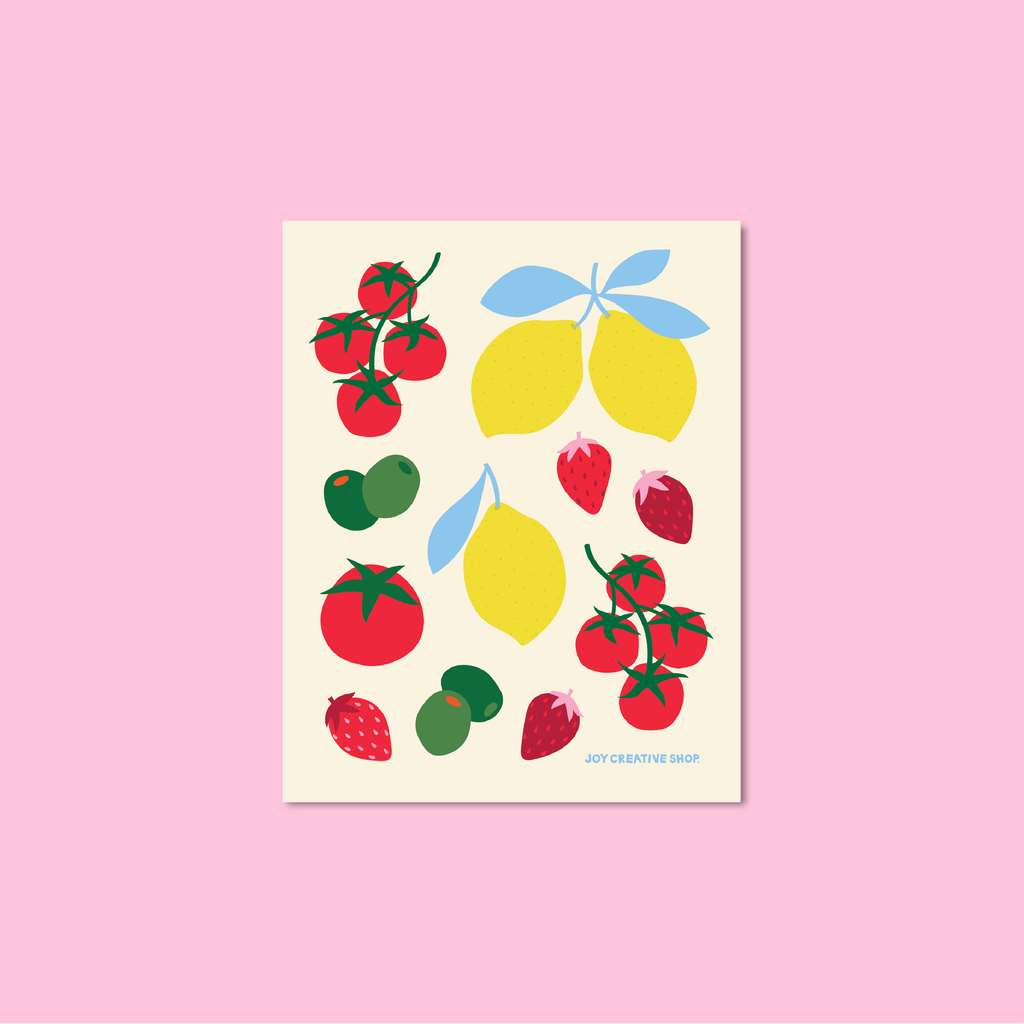 Farmers Market Sealing Stickers