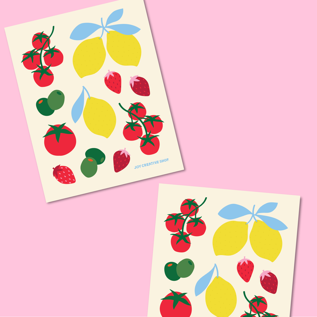 Farmers Market Sealing Stickers