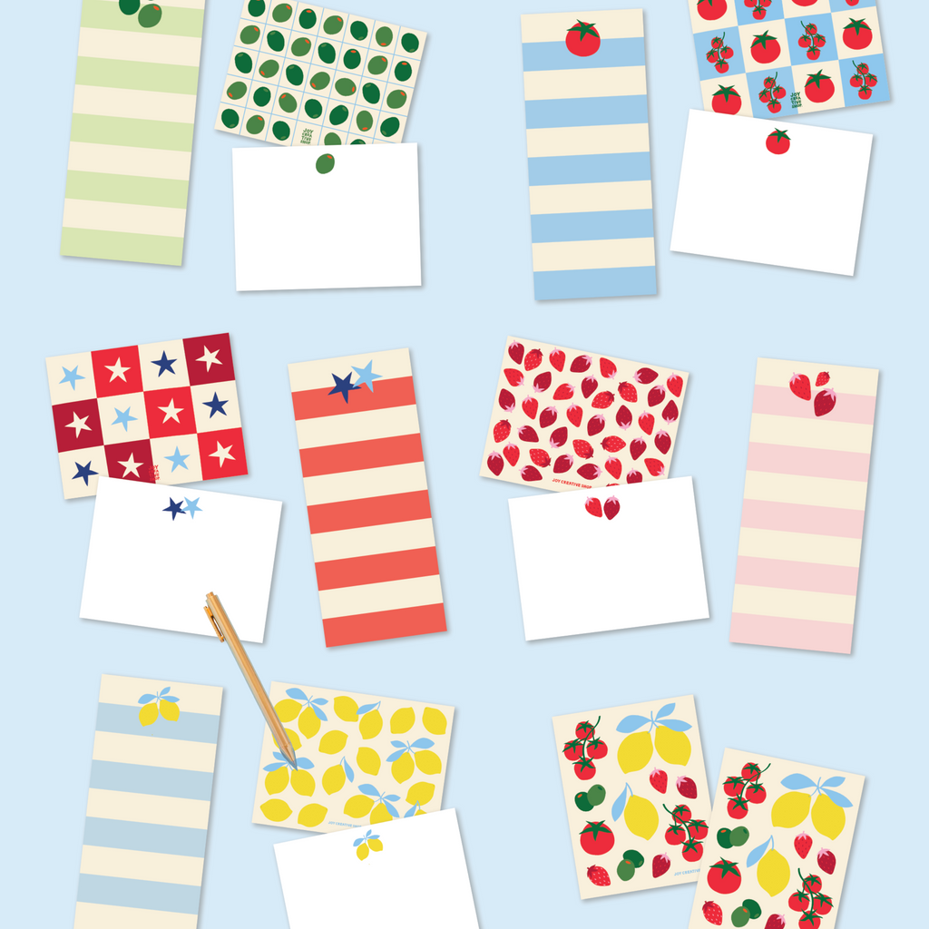 Farmers Market Stationery & Notepad Bundle