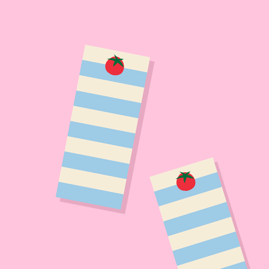 Farmers Market Tall & Skinny Notepads