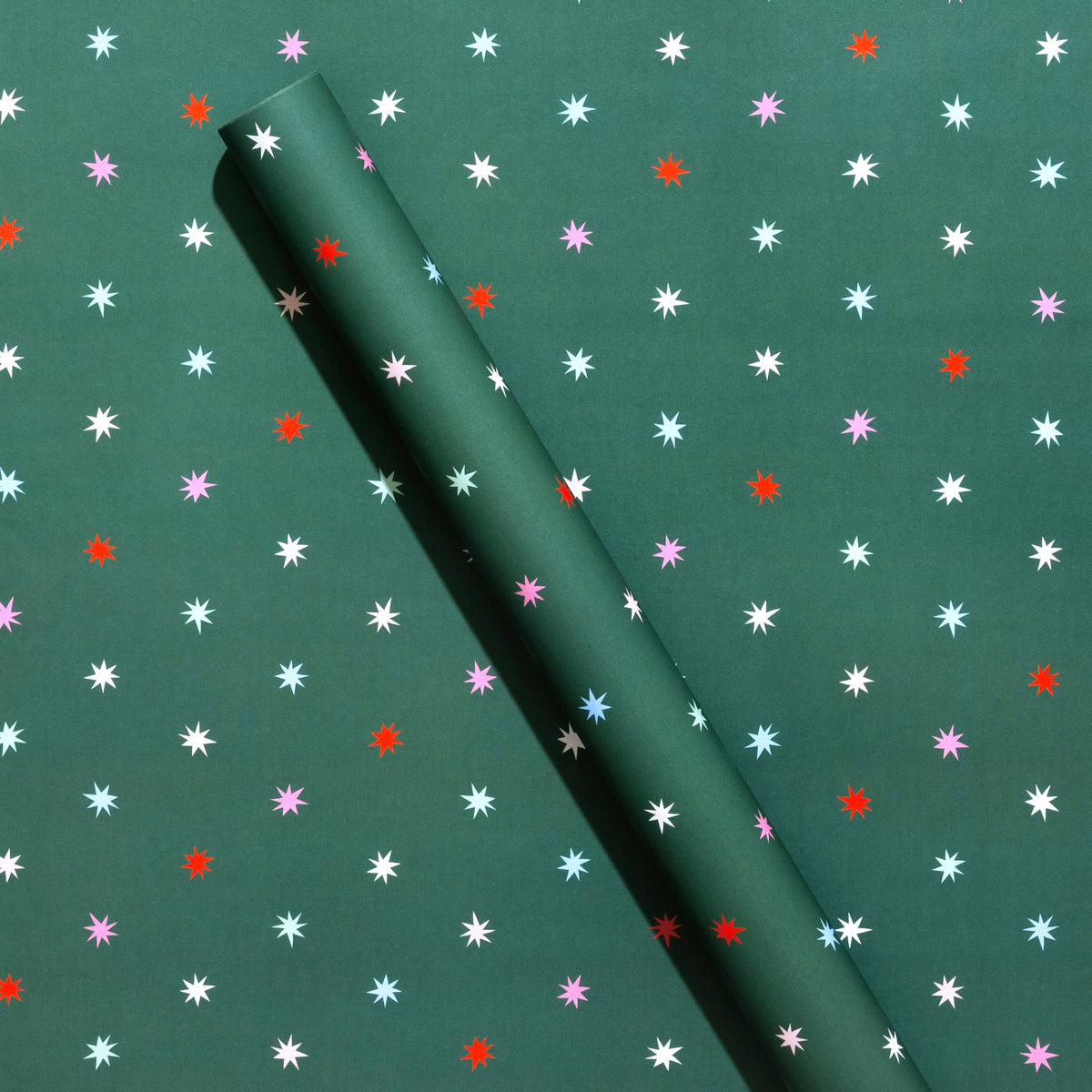Gift Wrap Sheets - Forest Starburst