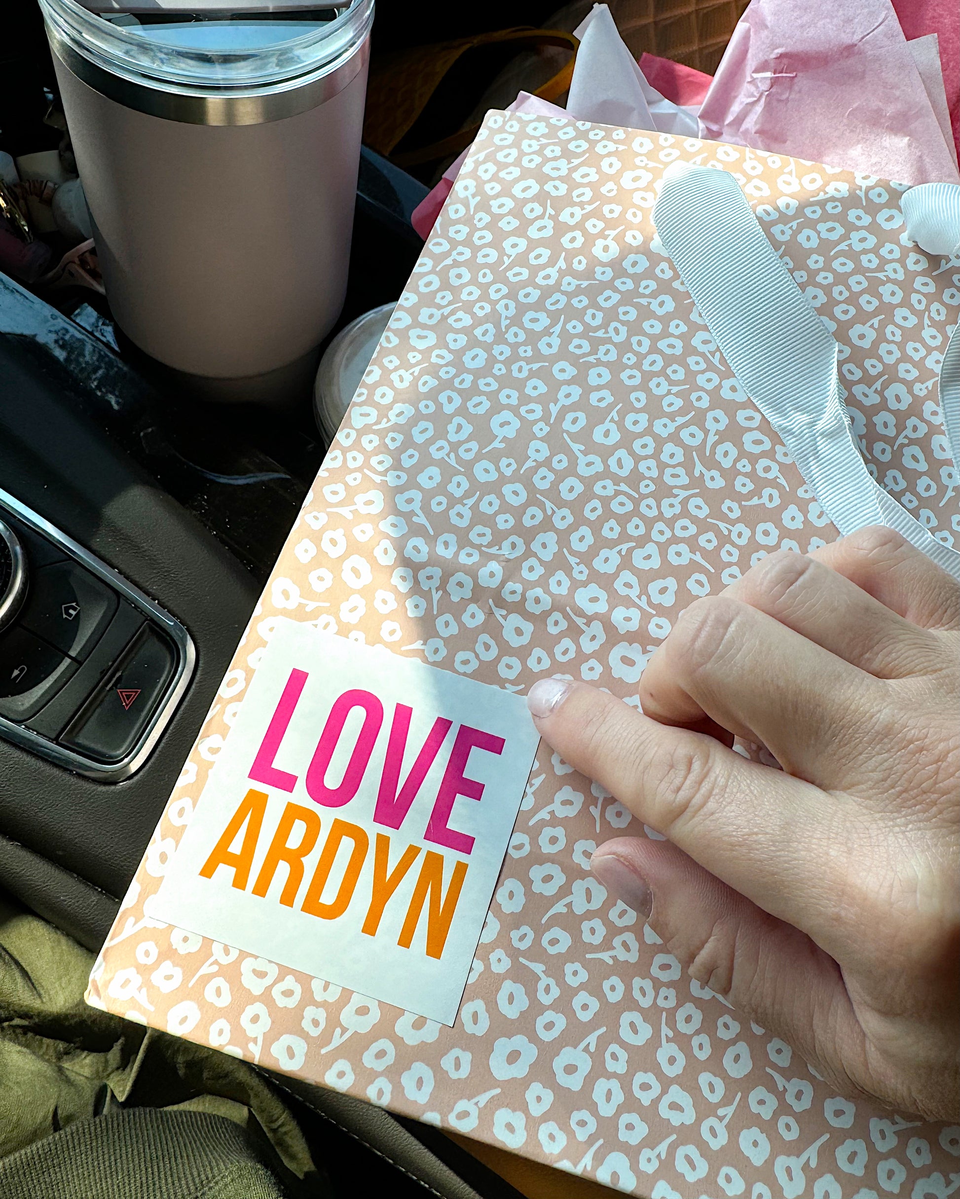 Love/From Personalized Gift Stickers