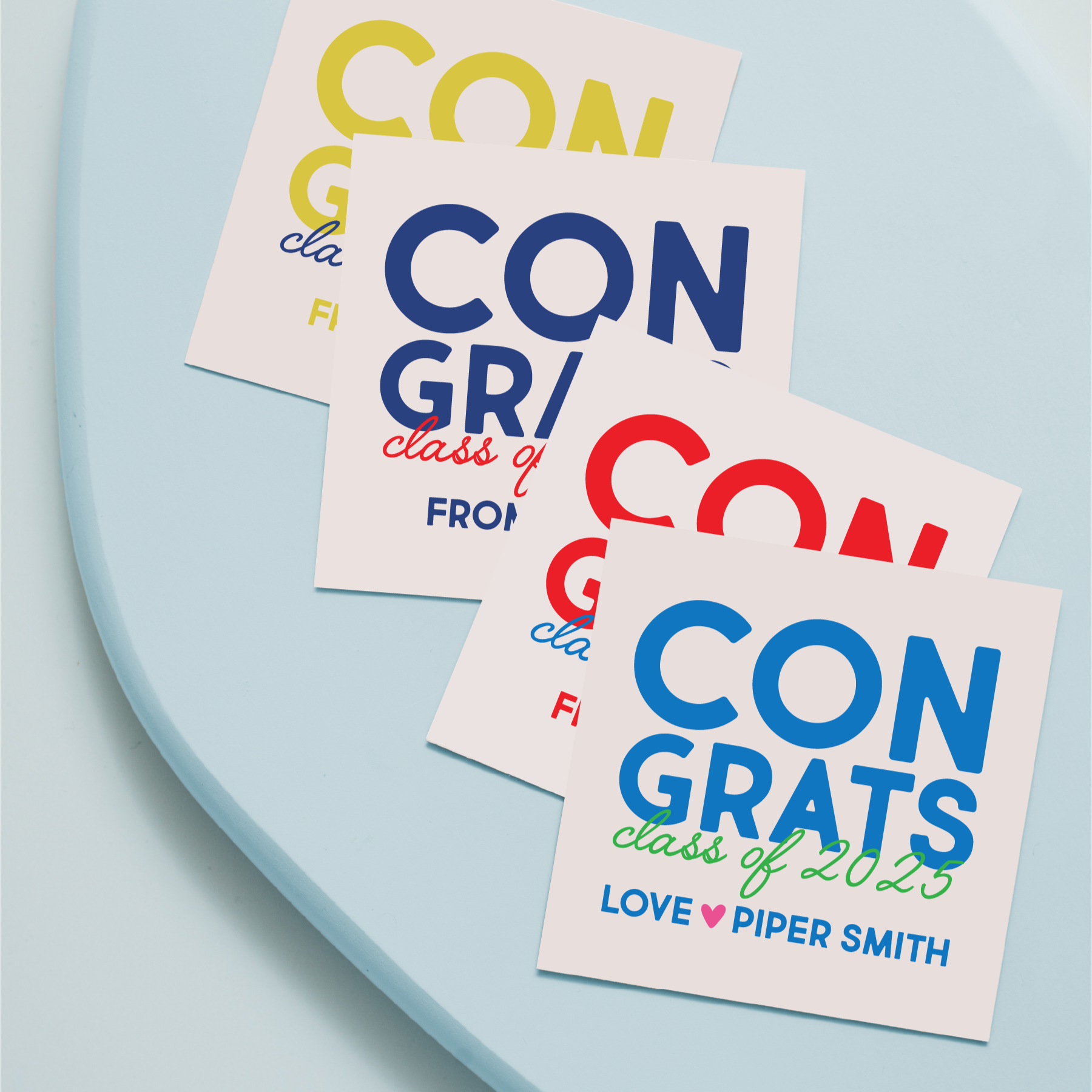 Congrats Class of 2025 Graduation Sticker