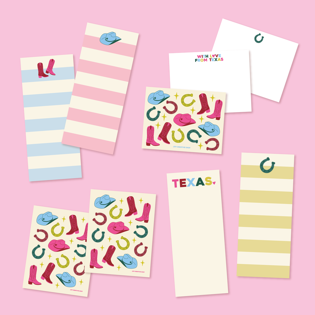 Lucky Horseshoe Stationery