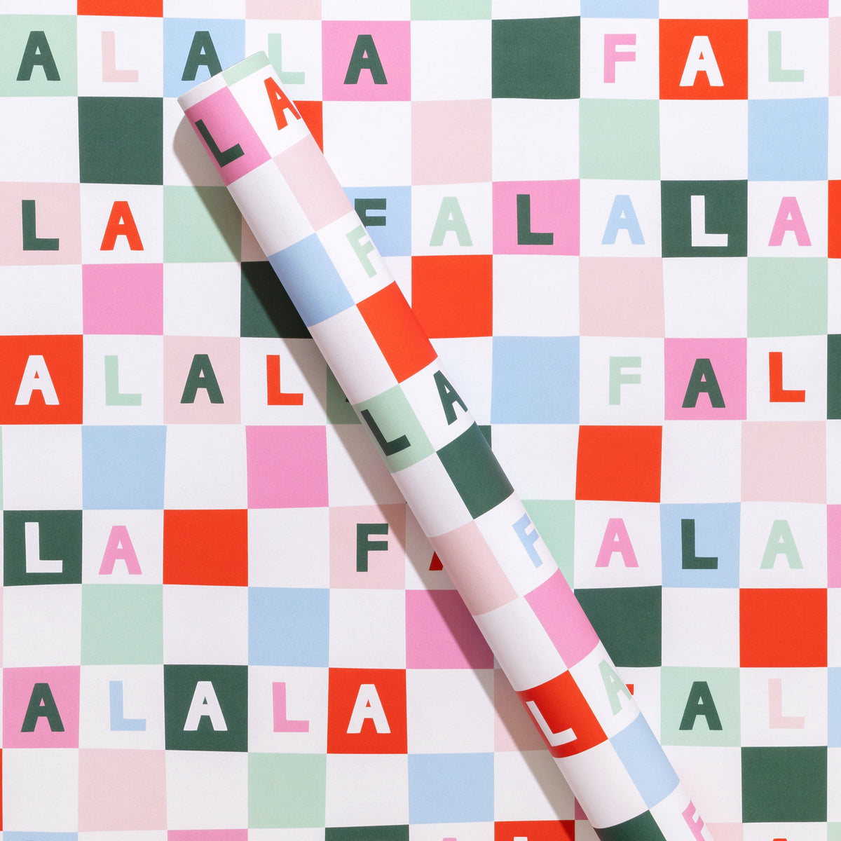 Gift Wrap Sheets - Holiday Check