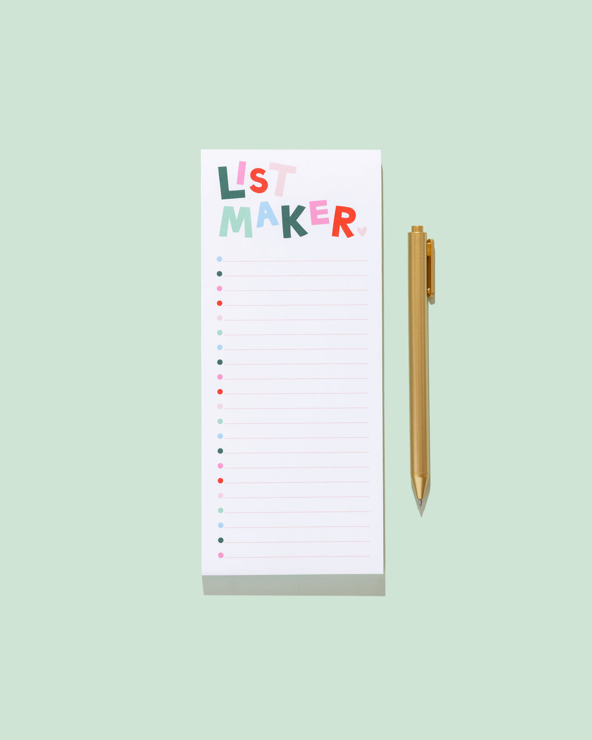 List Maker Notepad - Holiday