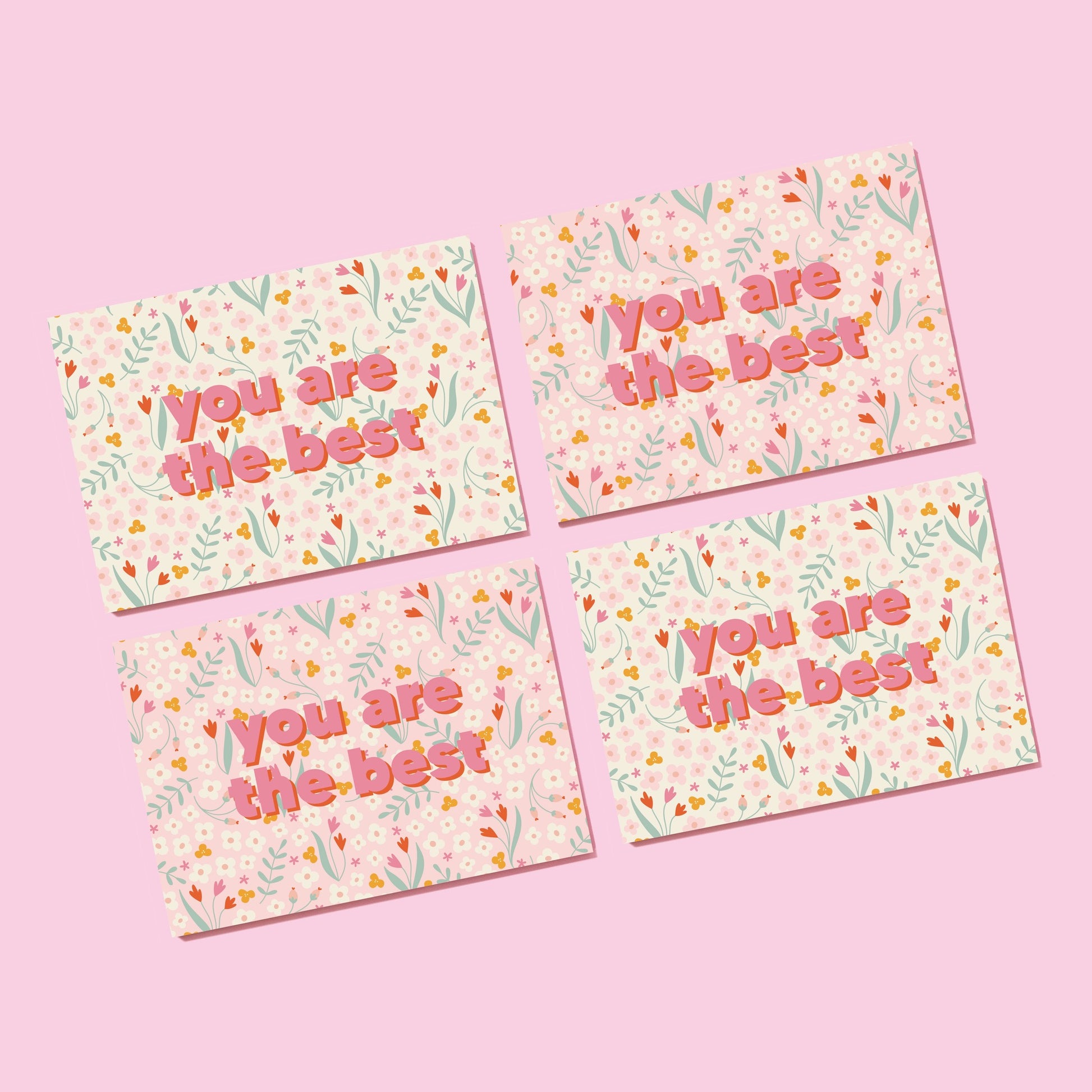 Floral Gift Card Holders
