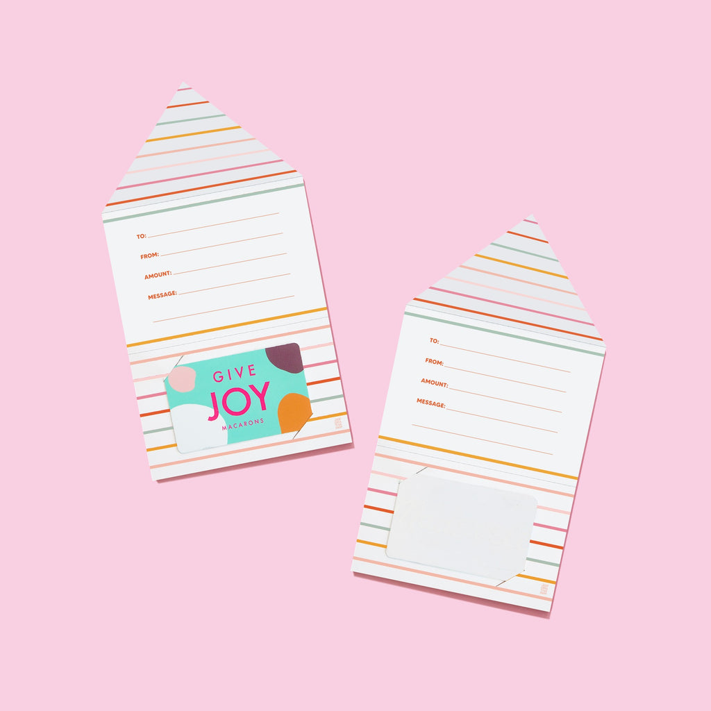 Floral Gift Card Holders