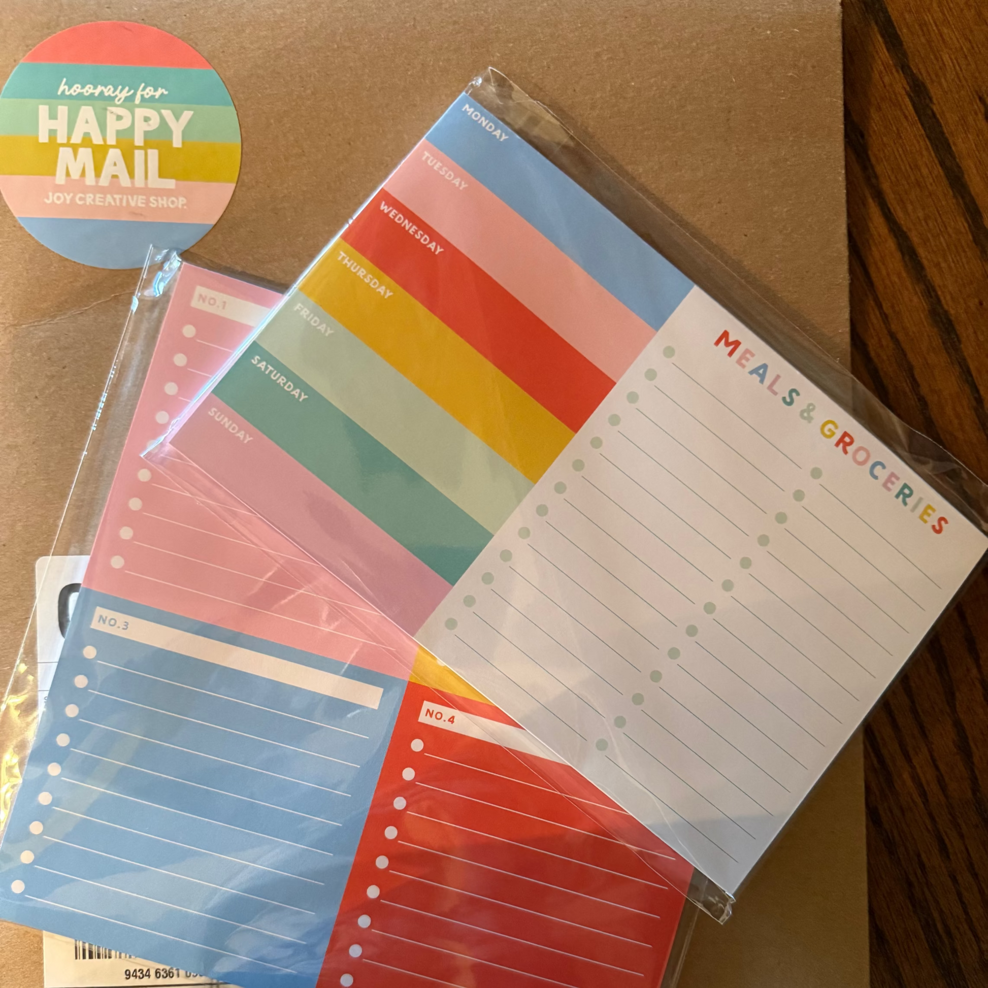 Spring Fling 4 Part List Making Notepad