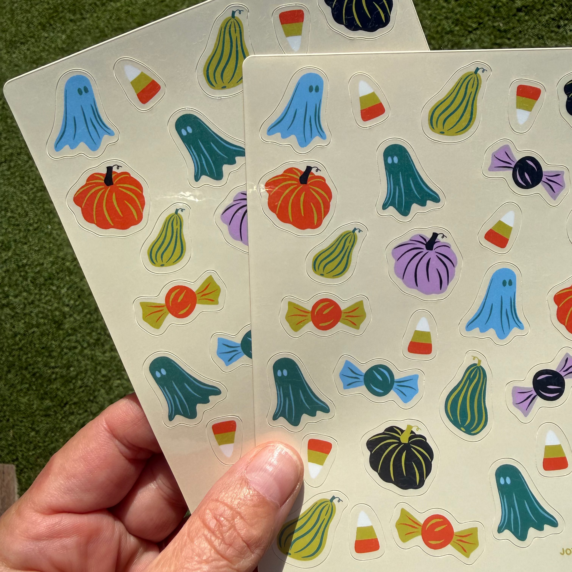 Fall & Halloween Sealing Stickers