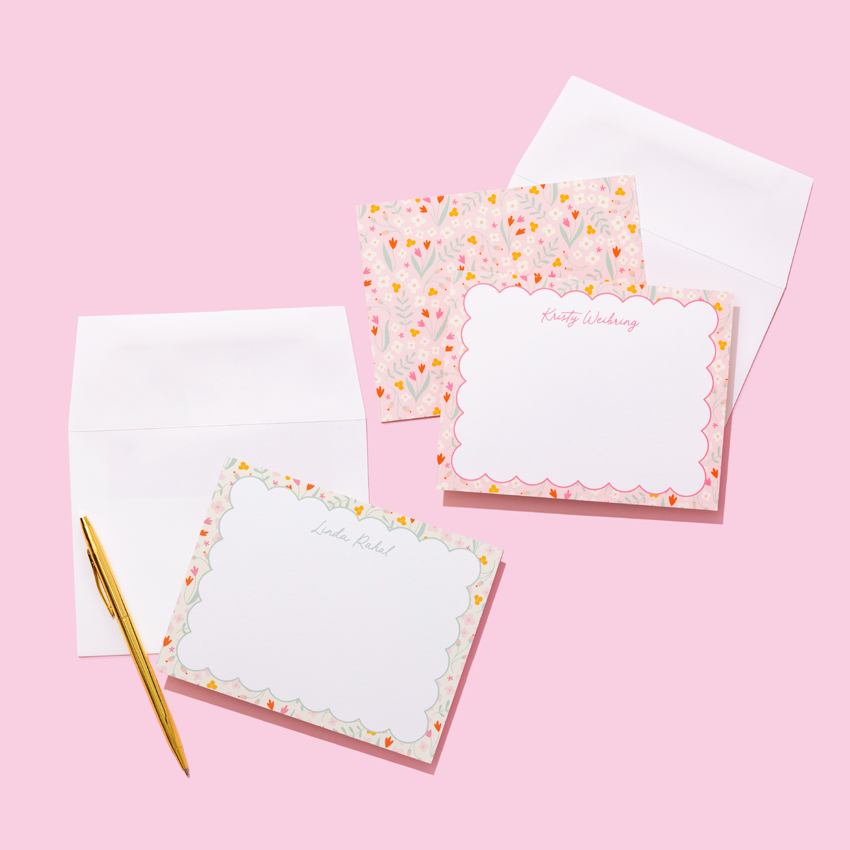Floral Personalized Stationery