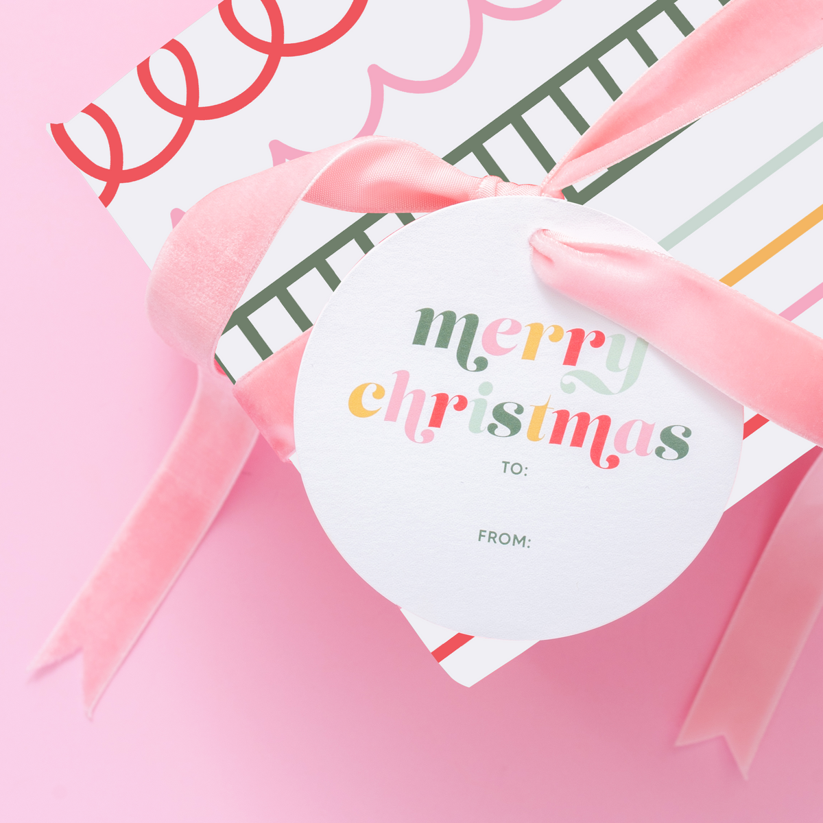 Merry Christmas To From Gift Tags
