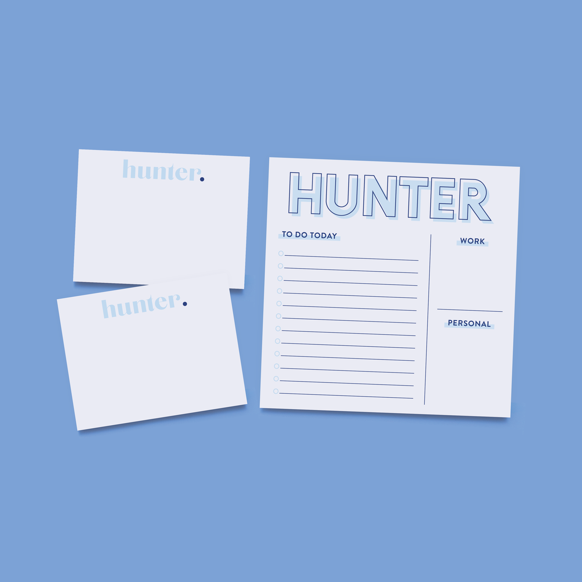 Personalized Task Pad &amp; Stationery Bundle