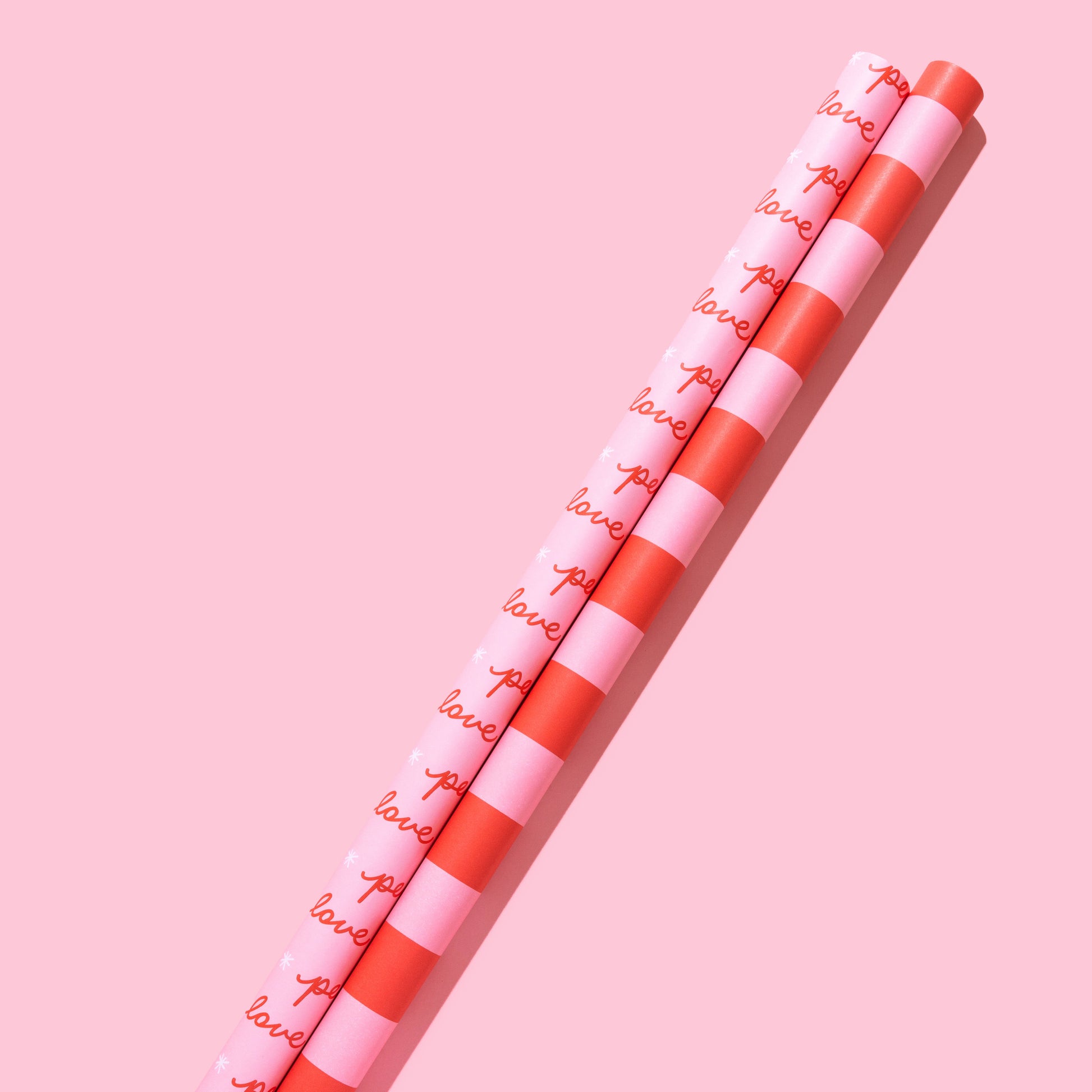 Pink & Red Wrapping Paper Rolls Bundle