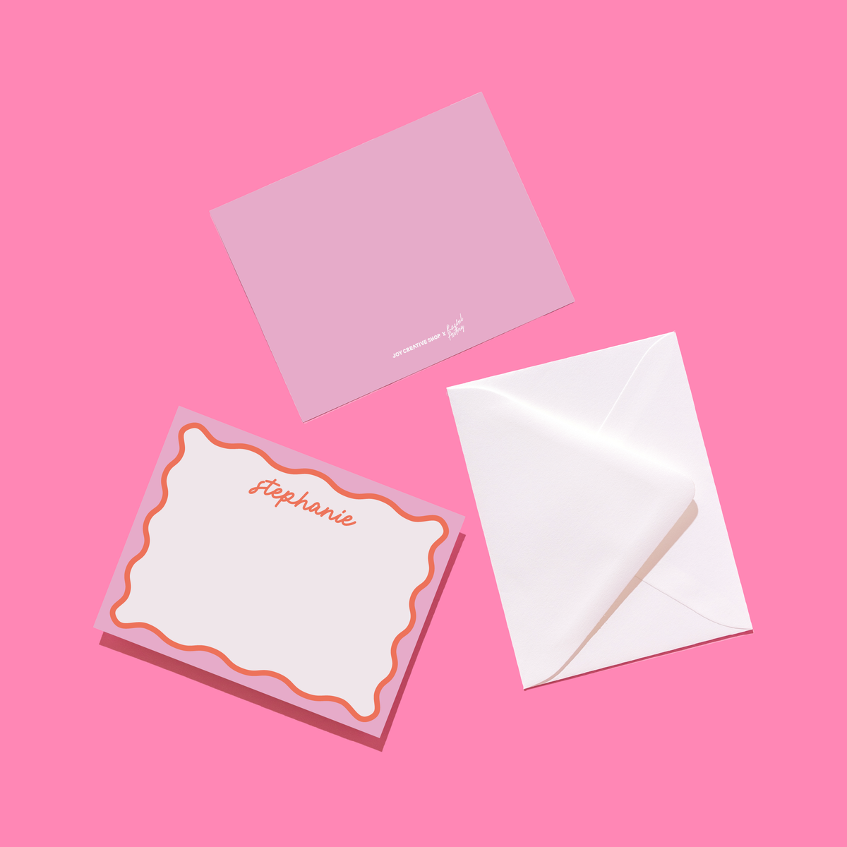 Rachel Awtrey Collection Wavy Notecard and Notepad Bundle