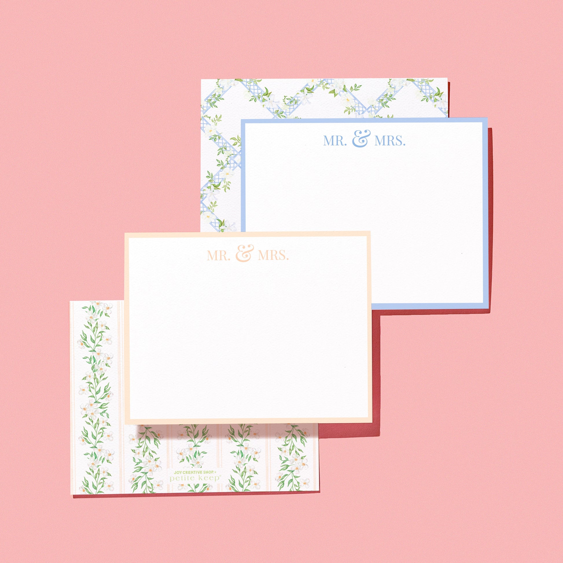 Joy Creative Shop x Petite Keep® Non-Personalized Bridal Stationery
