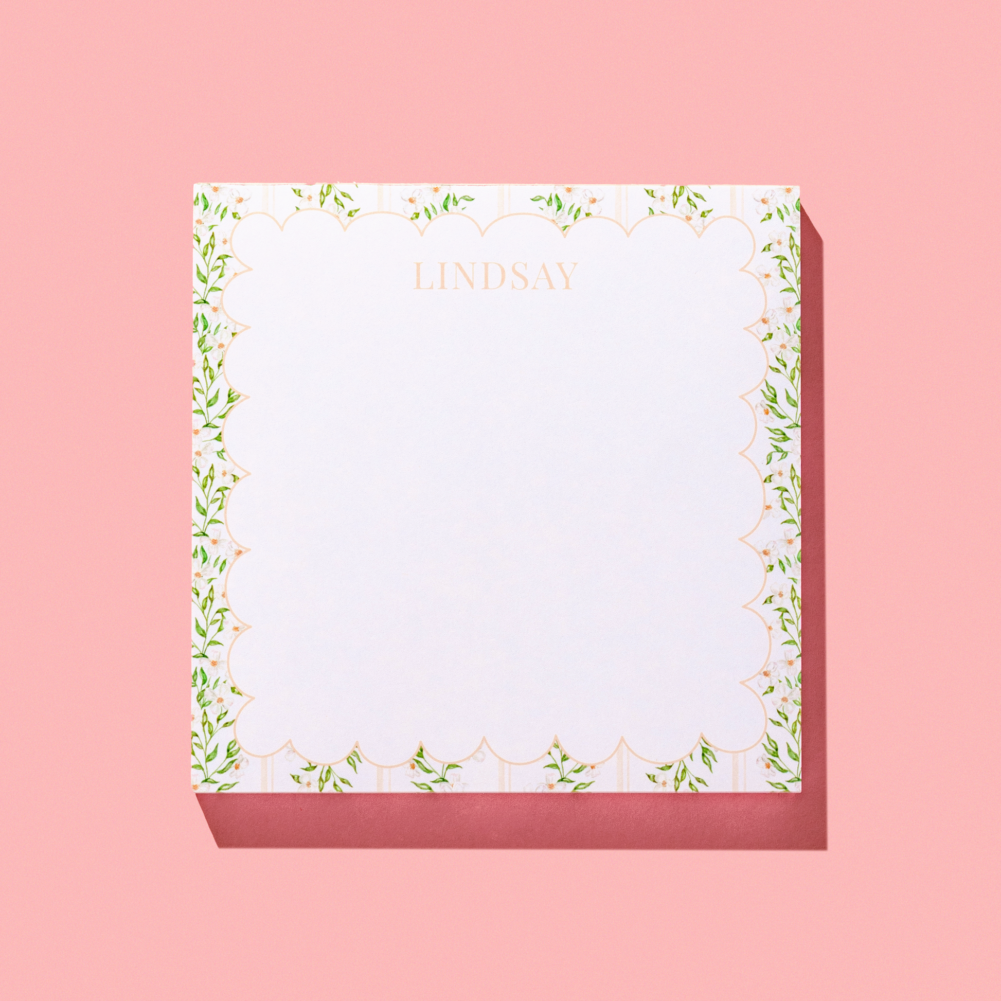 Joy Creative Shop x Petite Keep® Square Personalized Notepad