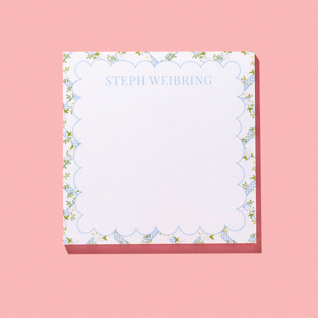 Joy Creative Shop x Petite Keep® Square Personalized Notepad