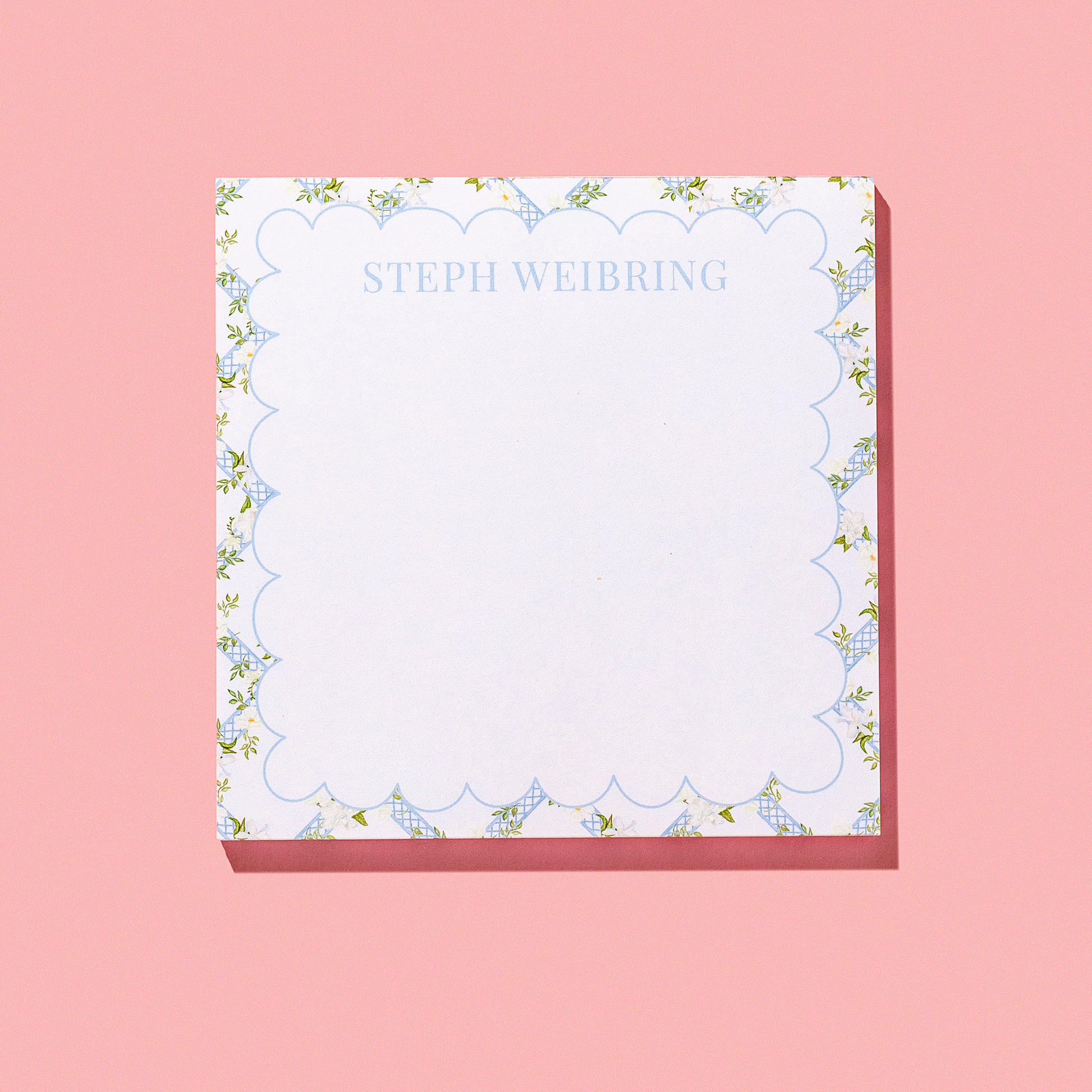 Joy Creative Shop x Petite Keep® Square Personalized Notepad