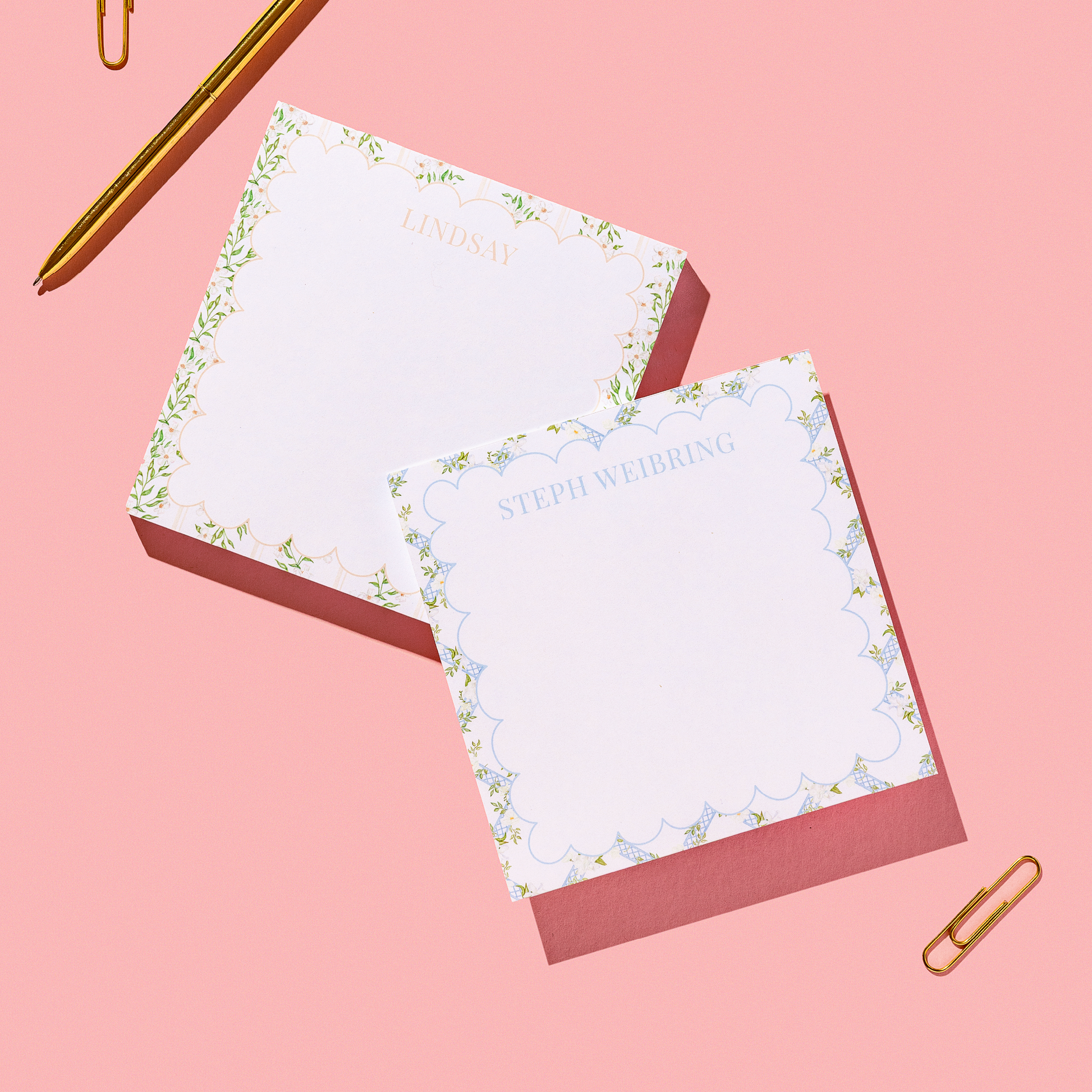 Joy Creative Shop x Petite Keep® Square Personalized Notepad