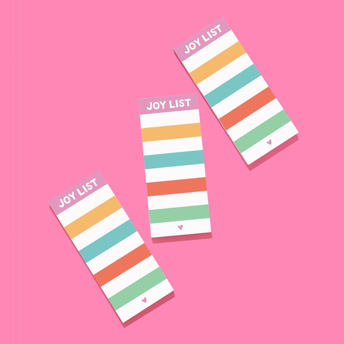 JCS x Rachel Awtrey Joy List Notepad